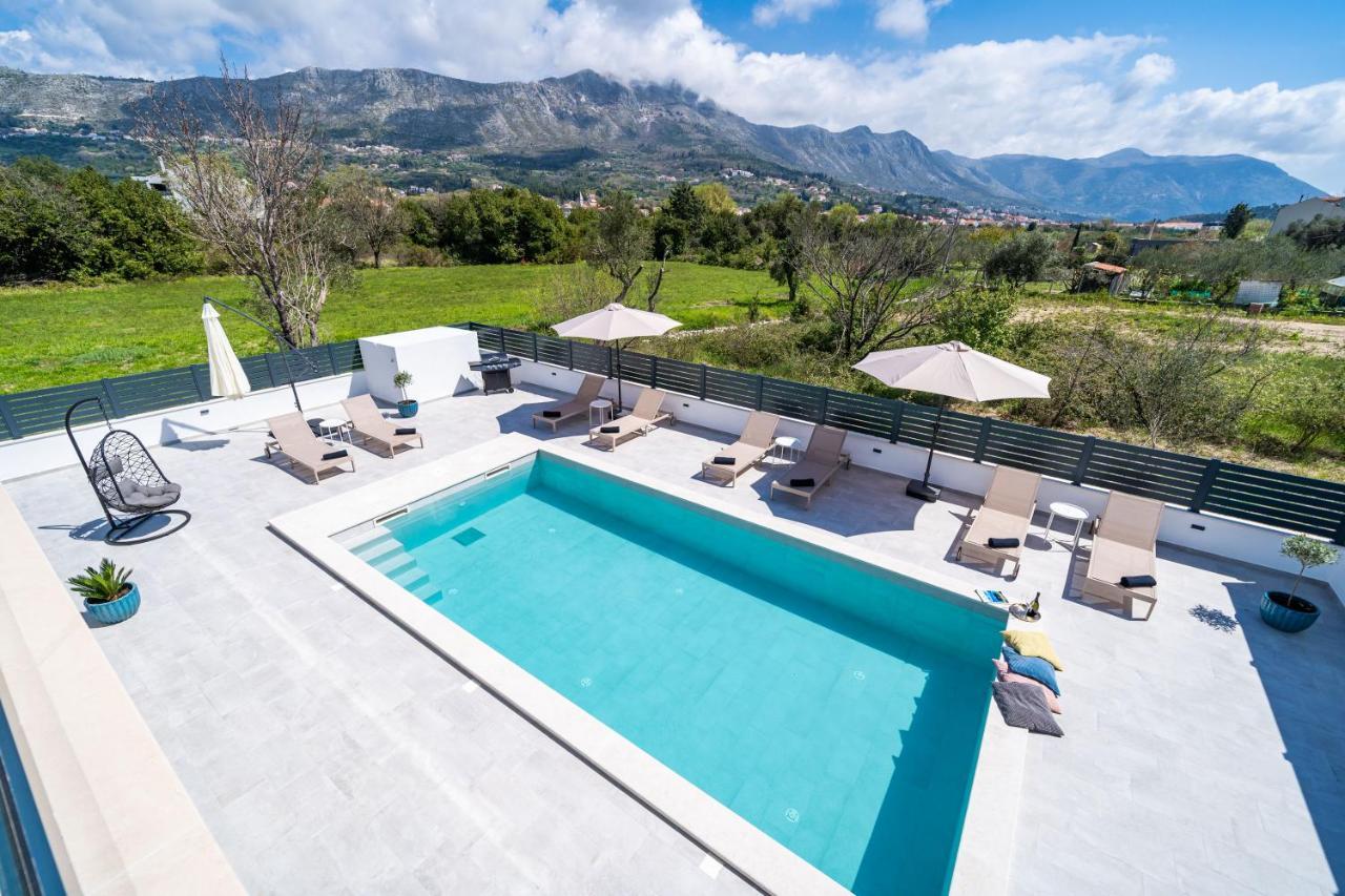 Villa Invigo - Brand New Private Pool Villa Mlini Εξωτερικό φωτογραφία